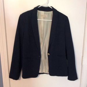 Philosophy Soft Navy Blazer- size M, sweatshirt material
